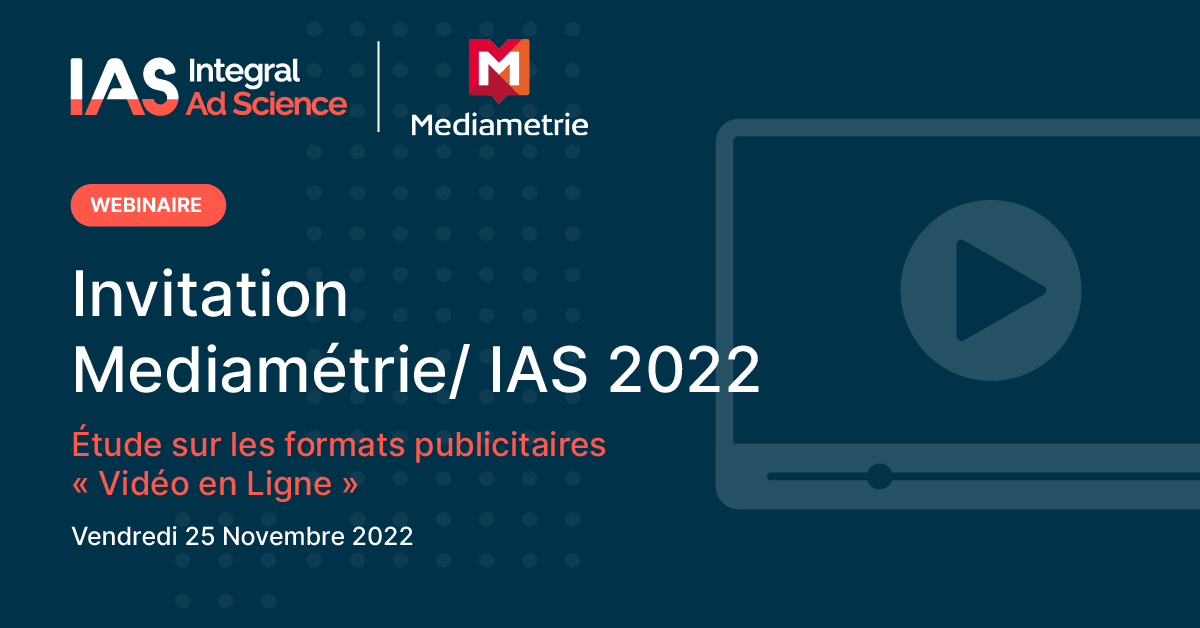 Nouvelle étude IAS & Médiamétrie