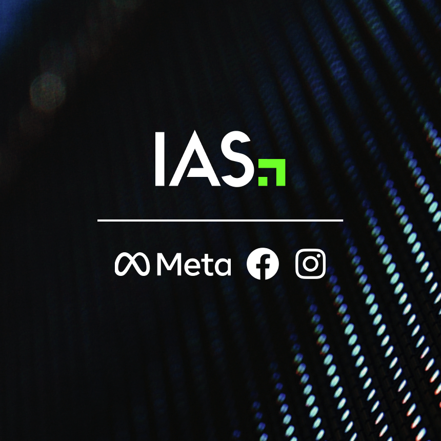 IAS, Meta, Facebook, and Instagram logos.