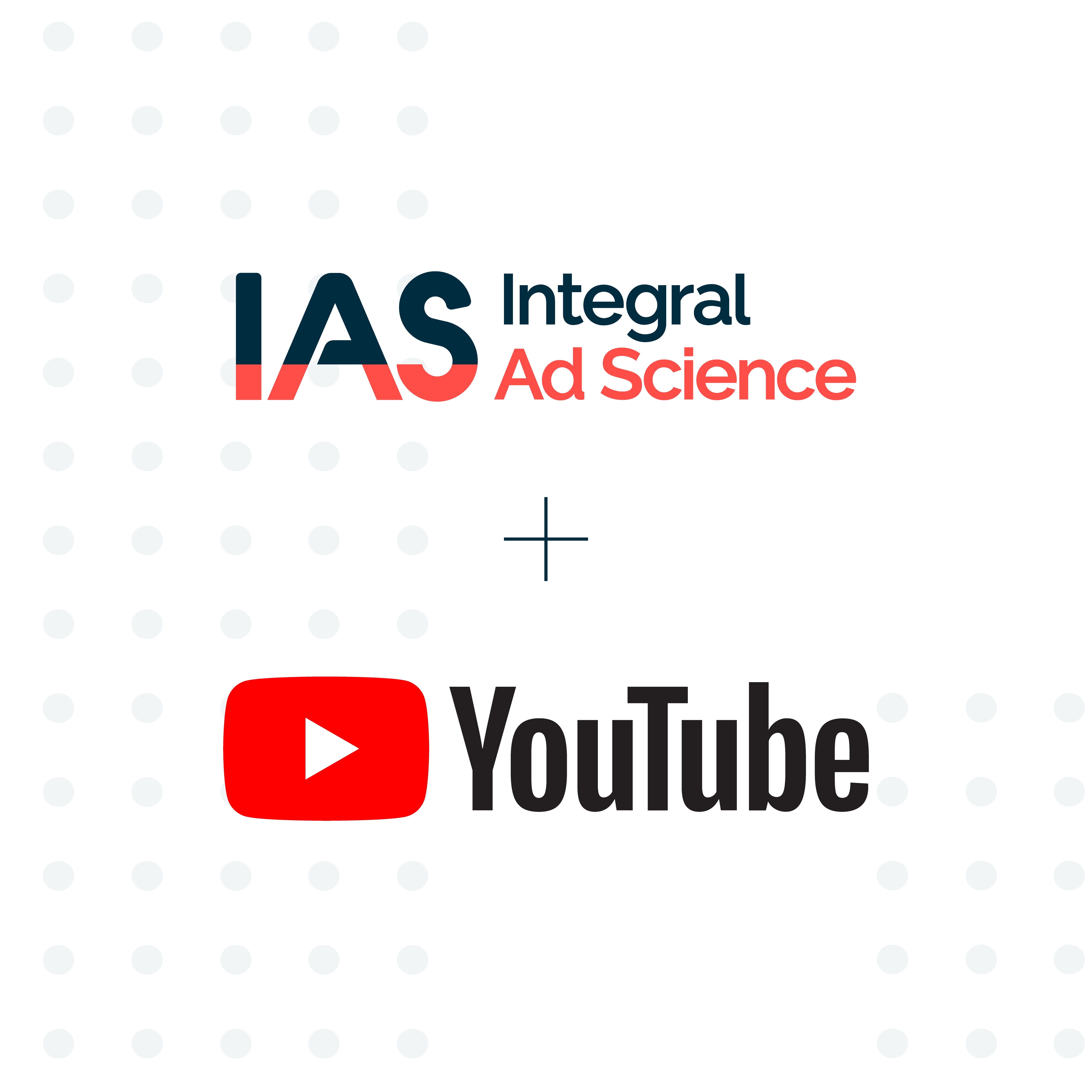 Integral Ad Science and YouTube logo lockup.